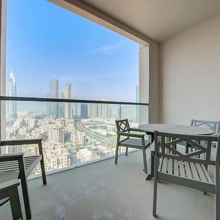 Burj Khalifa View - 2Br And Maid - Downtown Apartment Dubai Exterior foto