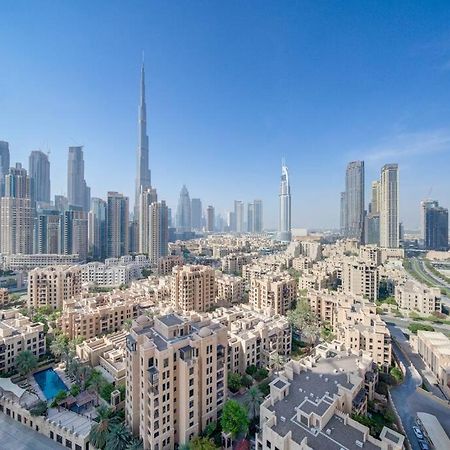 Burj Khalifa View - 2Br And Maid - Downtown Apartment Dubai Exterior foto